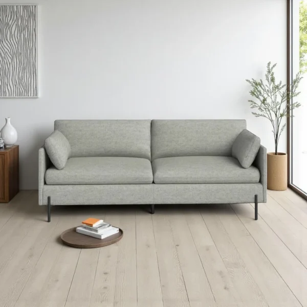 Lima Grey 3 Seater