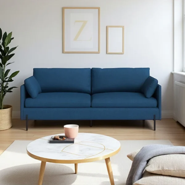 Lima Cove Blue 3 Seater