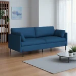 Lima Cove Blue 3 Seater - Image 8