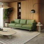 Palissade Basil Green 3 Seater - Image 2