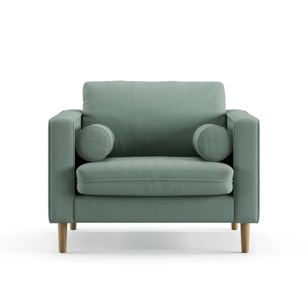 Mesh Sage Green1 Seater
