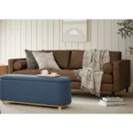 Brypo Leather Mocha 3 Seater - Image 9
