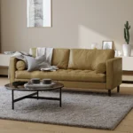 Brypo Leather Sand 3 Seater - Image 6