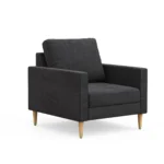 Prodi Charcoal 1 seater - Image 3