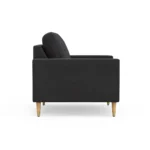 Prodi Charcoal 1 seater - Image 5