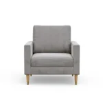 Prodi Light Grey 1 seater