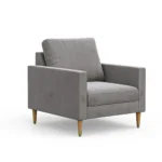 Prodi Light Grey 1 seater - Image 4