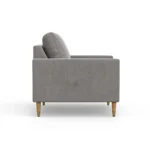 Prodi Light Grey 1 seater - Image 5