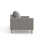 Aruda Light Grey 3 Seater - Image 4
