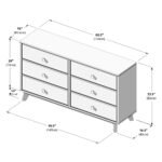Tena Brown 6-Drawer - Image 7