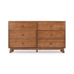 Tena Umber Brown 6-Drawer - Image 5