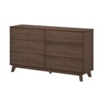 Tena Alder Brown 6-Drawer - Image 4