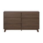 Tena Alder Brown 6-Drawer - Image 5
