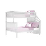 Renda White Double Decker Bed - Image 3