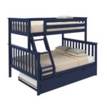 Kidi Blue Double Decker Bed with Trundle(extra sliding "bed") - Image 3