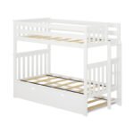 Tena White Double Decker Bed with Trundle ("extra sliding bed") - Image 3