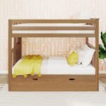 Tena Brown Double Decker Bed with Trundle ("extra sliding bed") - Image 3