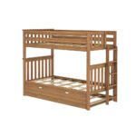 Tena Brown Double Decker Bed with Trundle ("extra sliding bed") - Image 4
