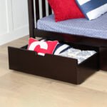 Toto Dark Brown Double Decker Bed with Drawers - Image 5