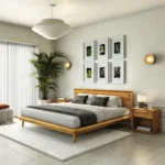 Nob 6 by 6 bed (King Size) with drawers - Image 2