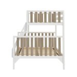 Sandi White & Brown Double Decker Bed - Image 4