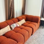 Kozi burnt orange L-seat - Image 4