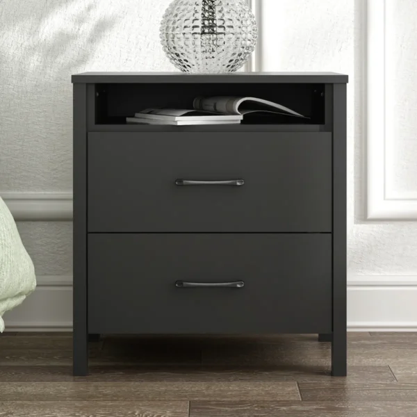 Par Black Bed-Side Drawer