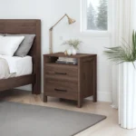 Par Alder Brown Bed-Side Drawer - Image 10