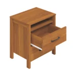 Par Walnut Bed-Side Drawer - Image 2