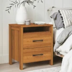 Par Walnut Bed-Side Drawer - Image 12
