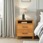 Par Walnut Bed-Side Drawer - Image 9