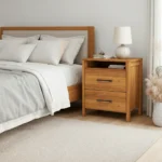 Par Walnut Bed-Side Drawer - Image 10