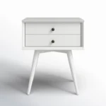 Wen White Bed-Side Drawer - Image 7