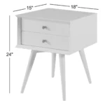 Wen Black Bed-Side Drawer - Image 4