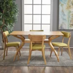 Bena Green Tea 4 Seater Dining Set