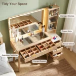 Detu Brown Dressing Table - Image 4