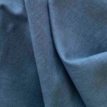 Mesh Cyan Blue (tufted) Ottoman - Image 2