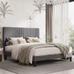 Endo grey queen size(5 by 6) bed - Image 5