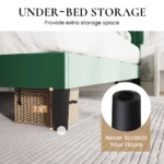 Endo green queen size(5 by 6) bed - Image 4