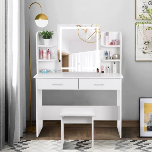 Dare White Dressing Tables