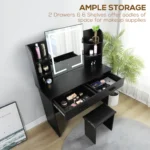 Dare Black Dressing Tables - Image 5