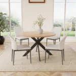 EEV 4 Seater Dining Set - Image 2