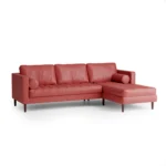 Mesh Red (tufted leather) L-Seat