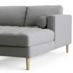 Mesh Stone Grey (tufted) L-Seat - Image 4