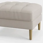 Mesh Ivory (tufted) Ottoman - Image 5