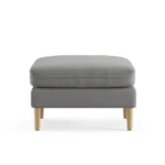 Mesh Stone Grey Ottoman
