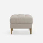 Mesh Ivory (tufted) Ottoman - Image 8