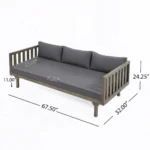 Fay Grey Outdoor Furniture - Image 4