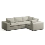 Ringer Harbor Grey 4 Seater L-Seat - Image 3
