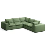 Ringer Basil Green 5 Seater L-Seat - Image 3